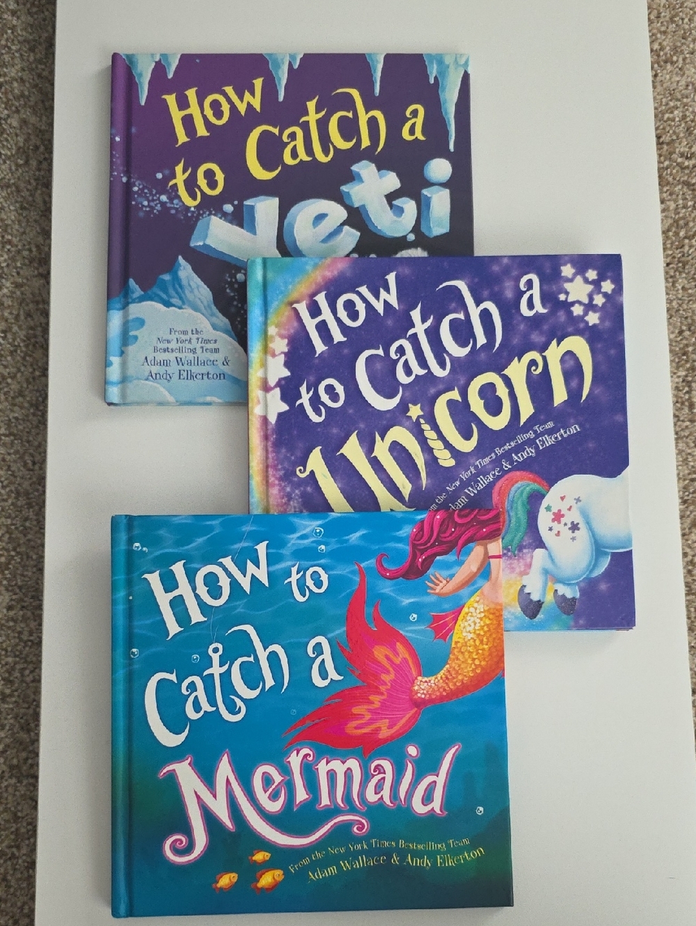 How to Catch a Mermaid, Unicorn, And Yeti Book Set - Hardcover